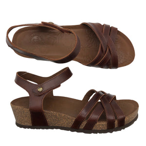Unisex Panama Jack - Wedge sandals, size 40 - Brown (1)