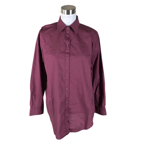 Unisex Esprit - Collared shirt, size 38 - Wine red ()