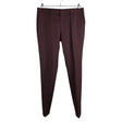 Unisex Hugo Boss - Suit pants, size XL - Wine red ()