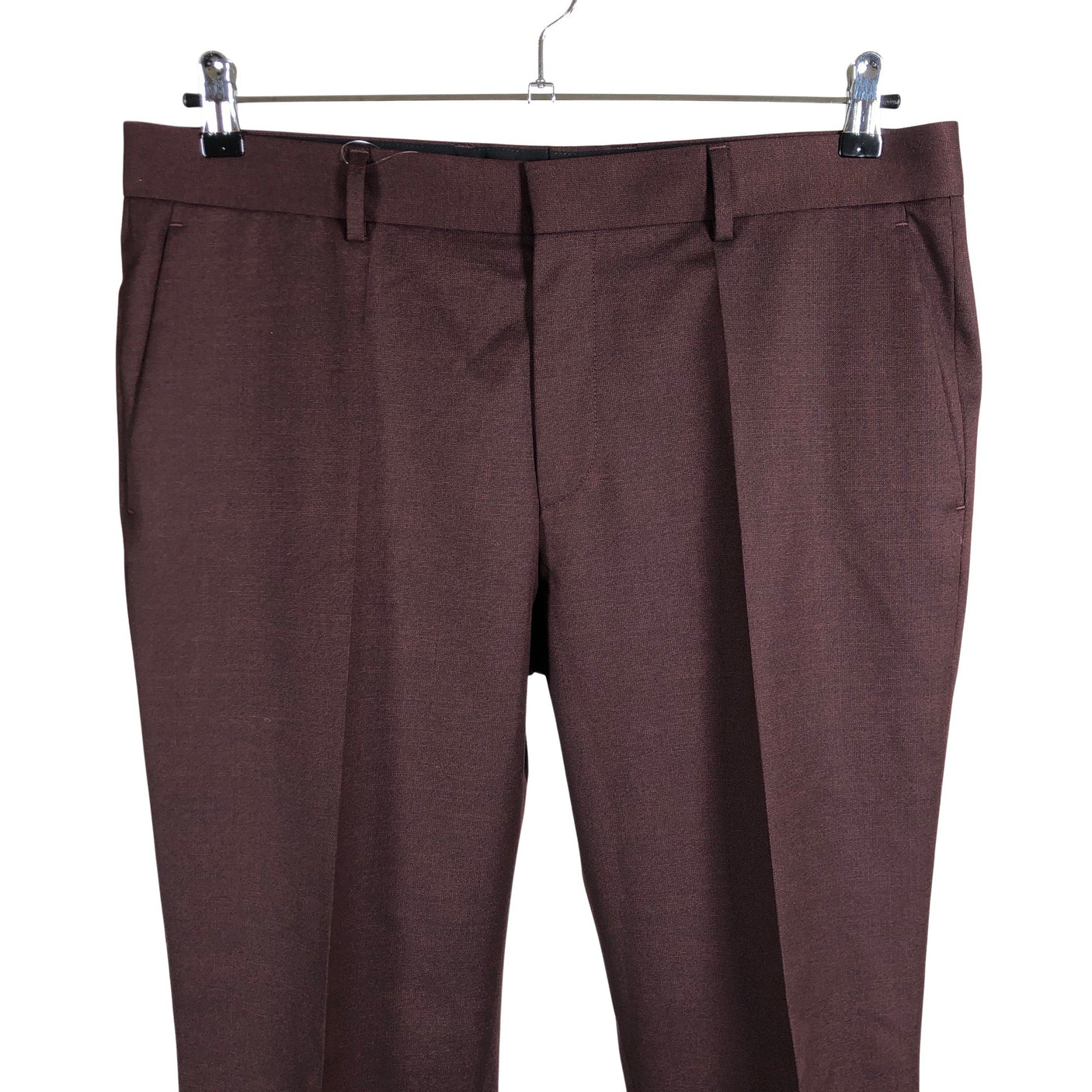 Unisex Hugo Boss - Suit pants, size XL - Wine red (3)