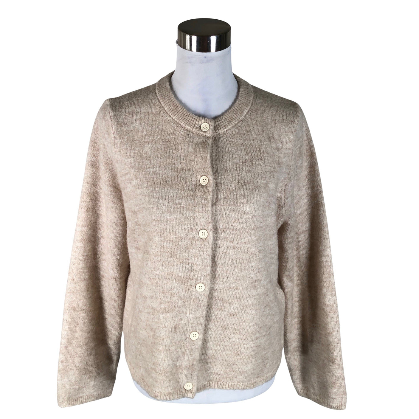 Unisex Selected - Cardigan, size 36 - Beige (1)