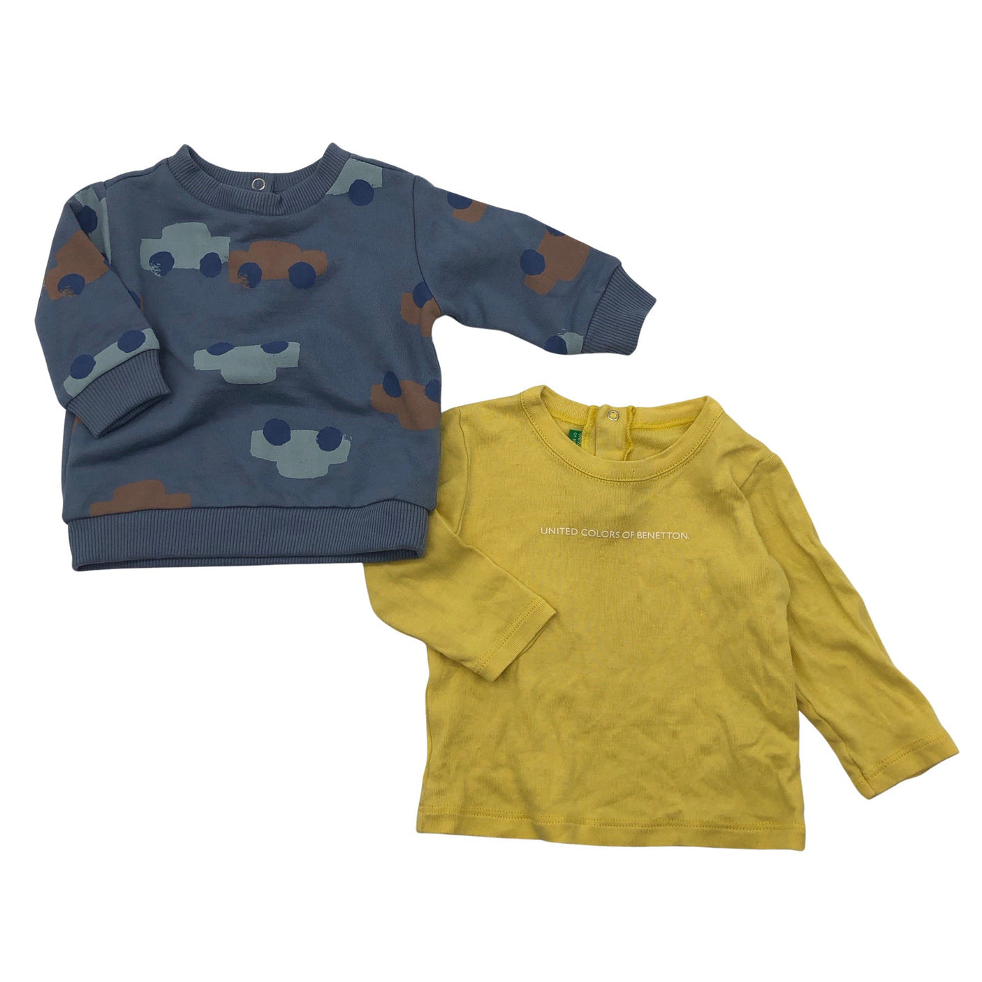 Unisex TEX - Sweatshirt, size 62 - 68 - Light blue (1)