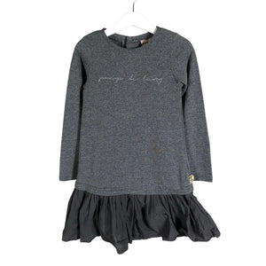 Unisex POMPdeLUX - Sweatshirt dress, size 110 - 116 - Gray (1)