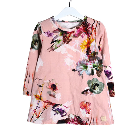 Unisex Wilkas - Tricot dress, size 98 - 104 - Light pink ()