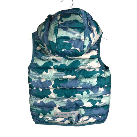 Unisex Polarn O. Pyret - Winter vest, size 104 - 110 - Blue (2)