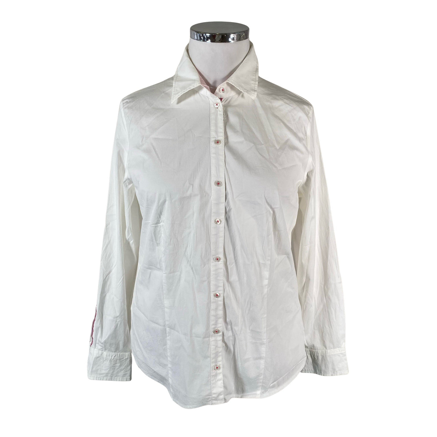 Unisex Gerry Weber - Collared shirt, size 44 - White (1)