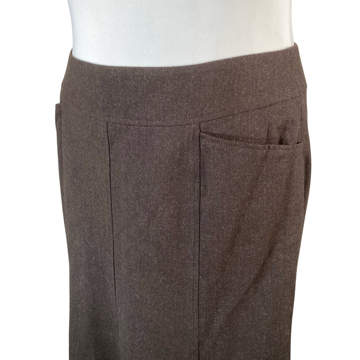 Unisex Ril's - Fabric skirt, size 44 - Brown (2)