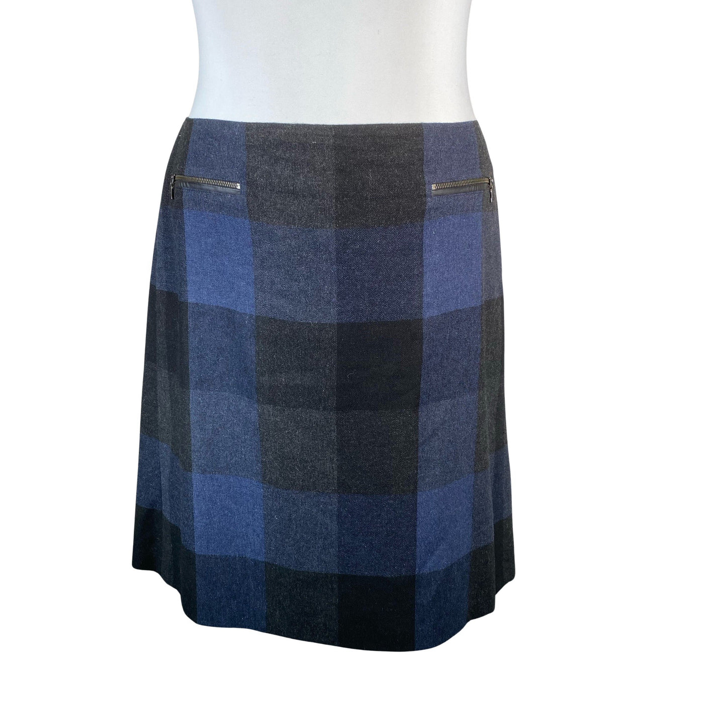Unisex Gerry Weber - Fabric skirt, size 48 - Blue (1)