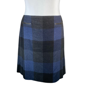 Unisex Gerry Weber - Fabric skirt, size 48 - Blue (1)