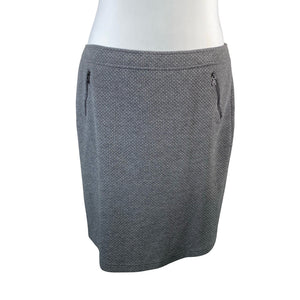Unisex Gerry Weber - Fabric skirt, size 48 - Gray (1)