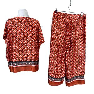 Unisex Fiorella Rubino - Short-sleeved blouse, size 40 - Red (2)