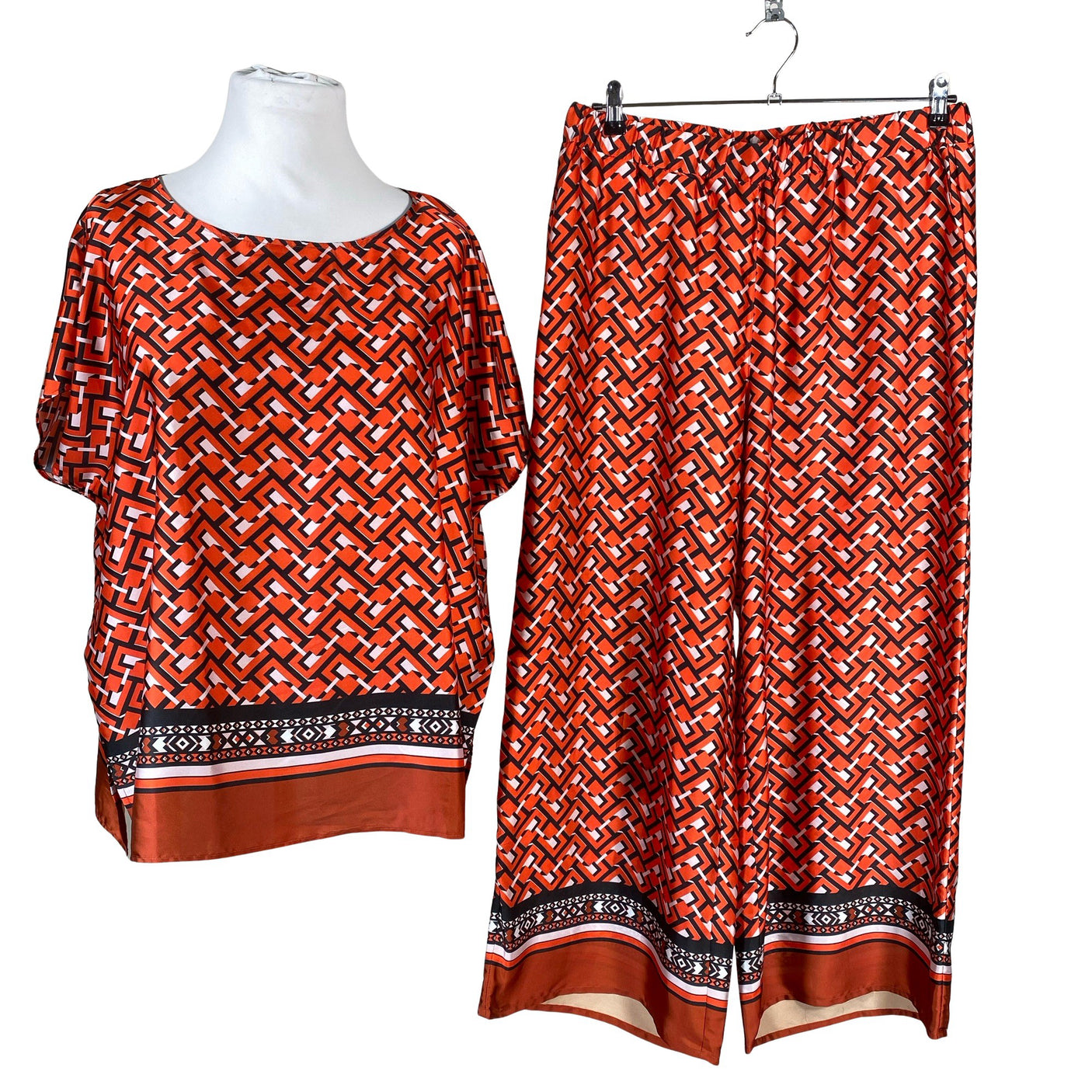 Unisex Fiorella Rubino - Short-sleeved blouse, size 40 - Red (1)