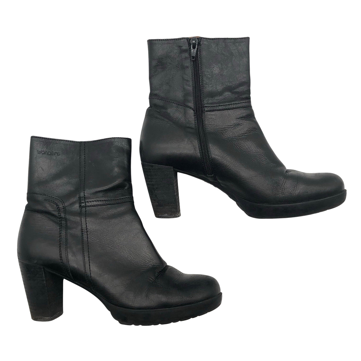 Unisex Wonders - Ankle boots, size 40 - Black (1)