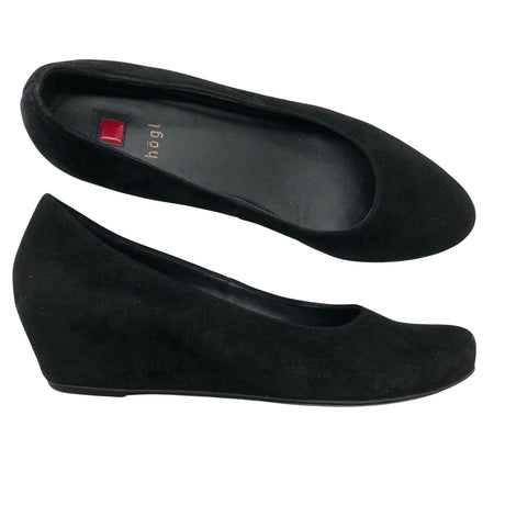 Unisex Högl - Wedge heel shoes, size 38 - Black ()