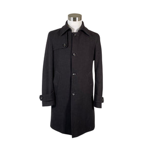 Unisex Tommy Hilfiger - Wool coat, size S - Black (1)