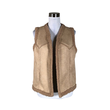 Unisex Marta - Faux fur vest, size 40 - Beige ()