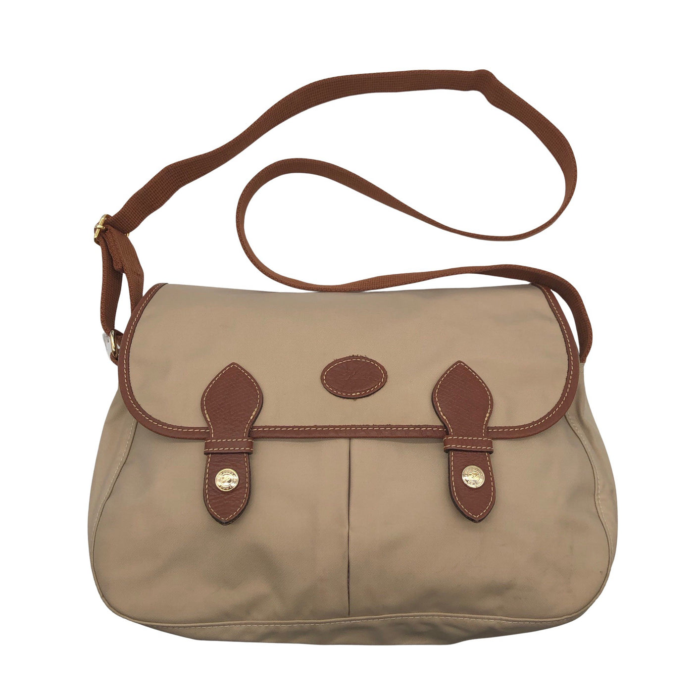 Unisex Longchamp - Shoulder bag, size Midi - Beige (1)