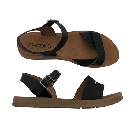 Unisex 2Moons - Sandals, size 40 - Black ()