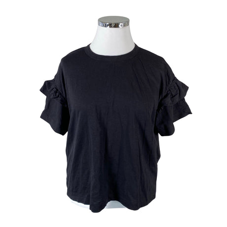 Unisex Selected - T-shirt, size 44 - Black ()