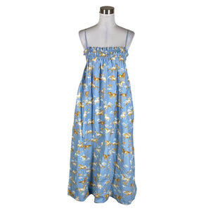 Unisex Ganni - Dress, size 38 - Light blue (1)