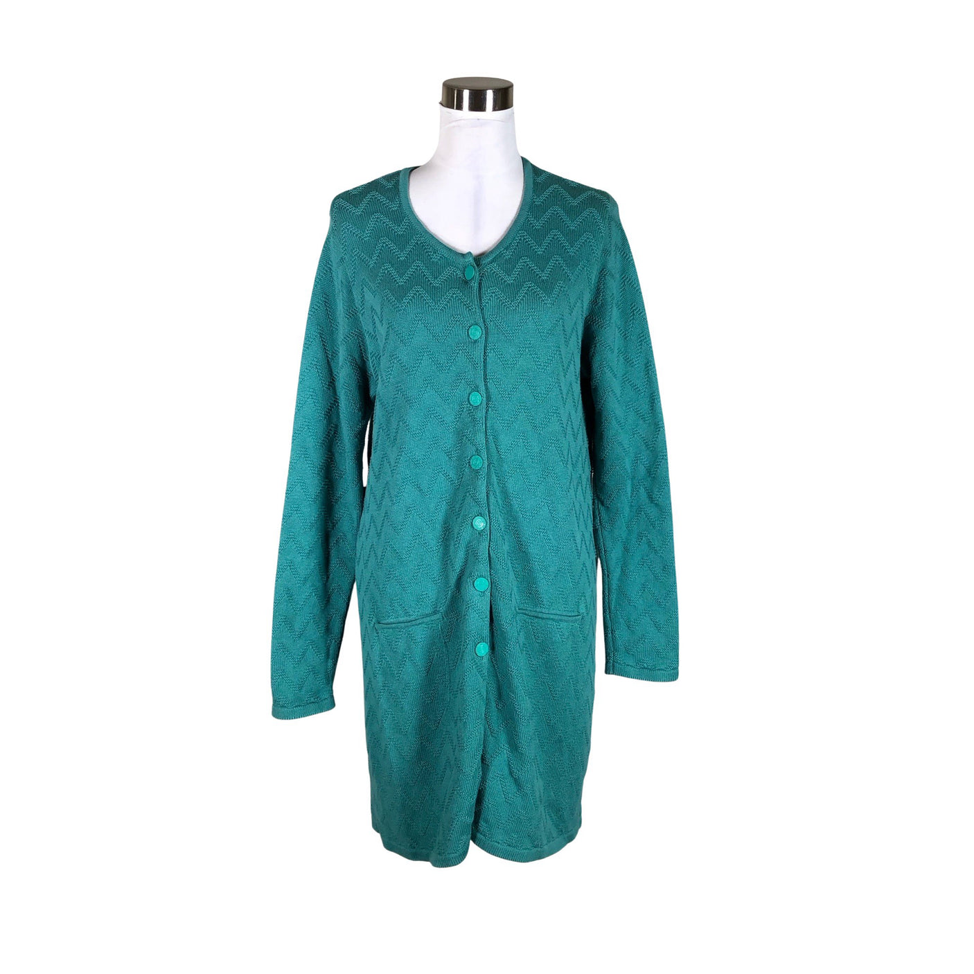 Unisex Gudrun Sjöden - Cardigan, size 38 - Green (1)