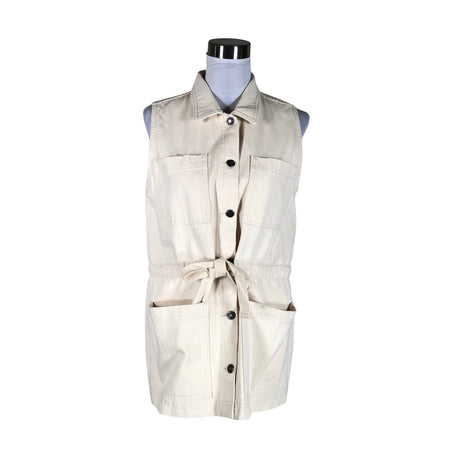 Unisex Nanso - Denim vest, size 38 - Beige ()