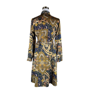 Unisex Sand - Schiffon dress, size 36 - Green (2)