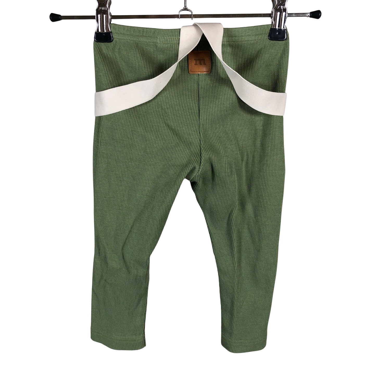 Unisex Metsola - Tricot pants, size 86 - 92 - Green (2)
