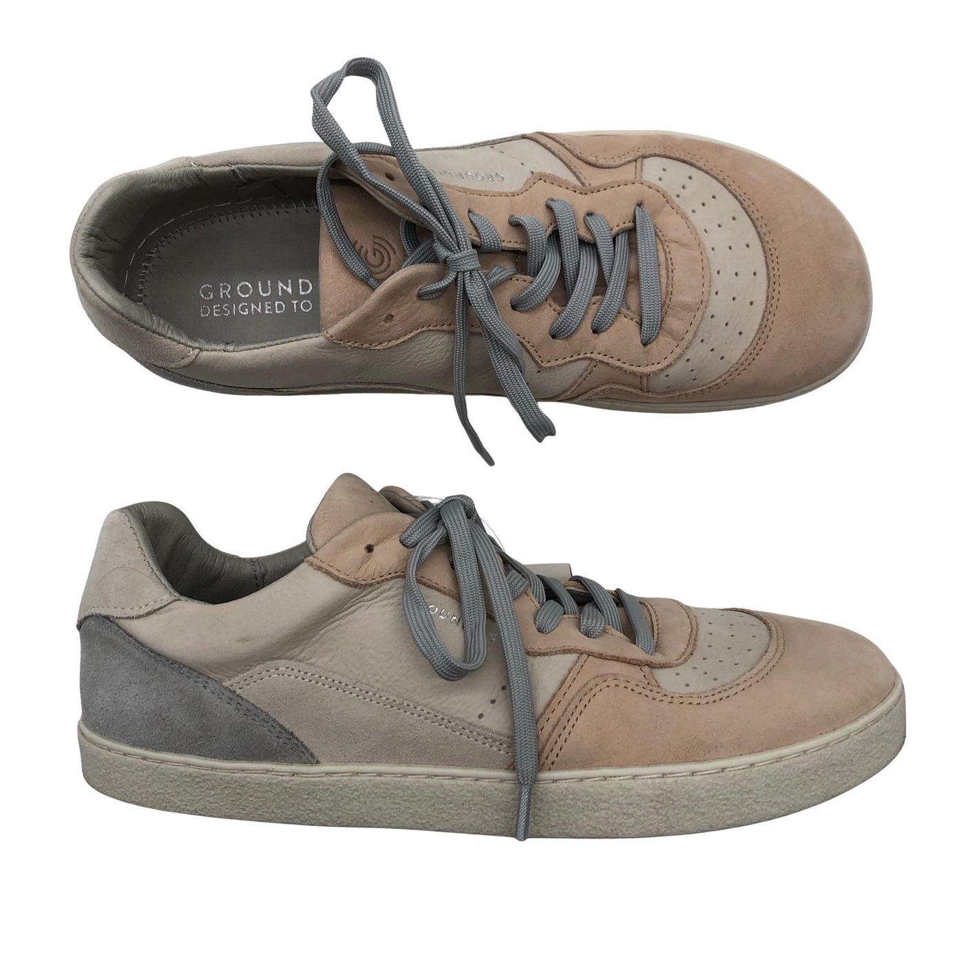 Unisex Groundies - Casual sneakers, size 39 - Light pink (1)
