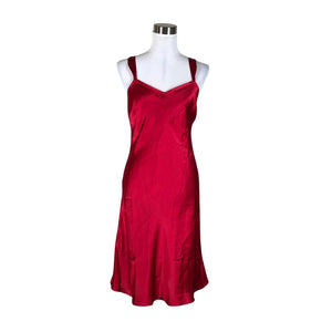 Unisex Stockmann Silk - Nightshirt, size 36 - Wine red (1)