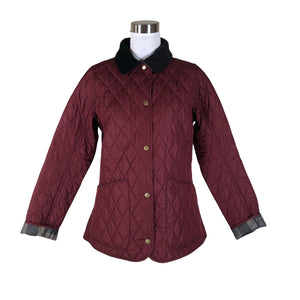 Unisex Barbour - Quilted jacket, size 38 - Wine red (1)