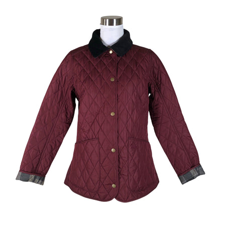 Unisex Barbour - Quilted jacket, size 38 - Wine red ()