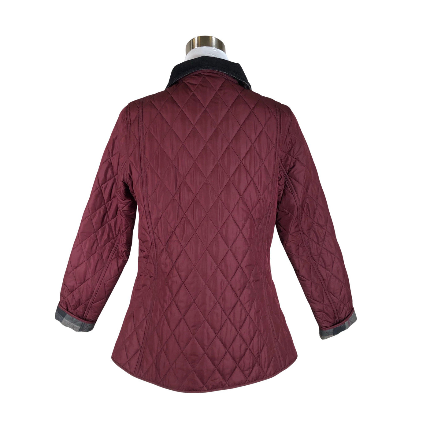 Unisex Barbour - Quilted jacket, size 38 - Wine red (2)