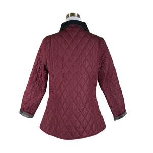 Unisex Barbour - Quilted jacket, size 38 - Wine red (2)