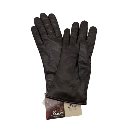 Unisex Sauso - Leather gloves, size No size - Brown ()
