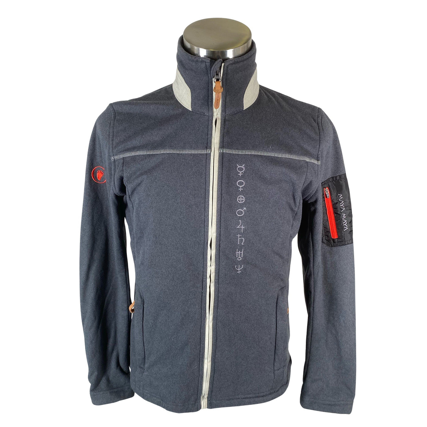 Unisex Maya Maya - Fleece jacket, size S - Gray (1)