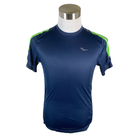 Unisex Saucony - Sports shirt, short sleeve, size S - Blue ()