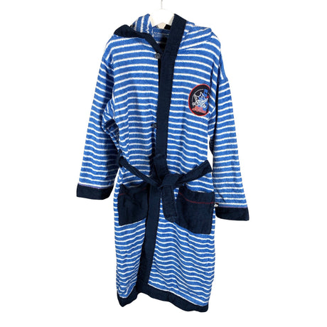 Unisex Schiesser - Bathrobe, size 122 - 128 - Blue ()