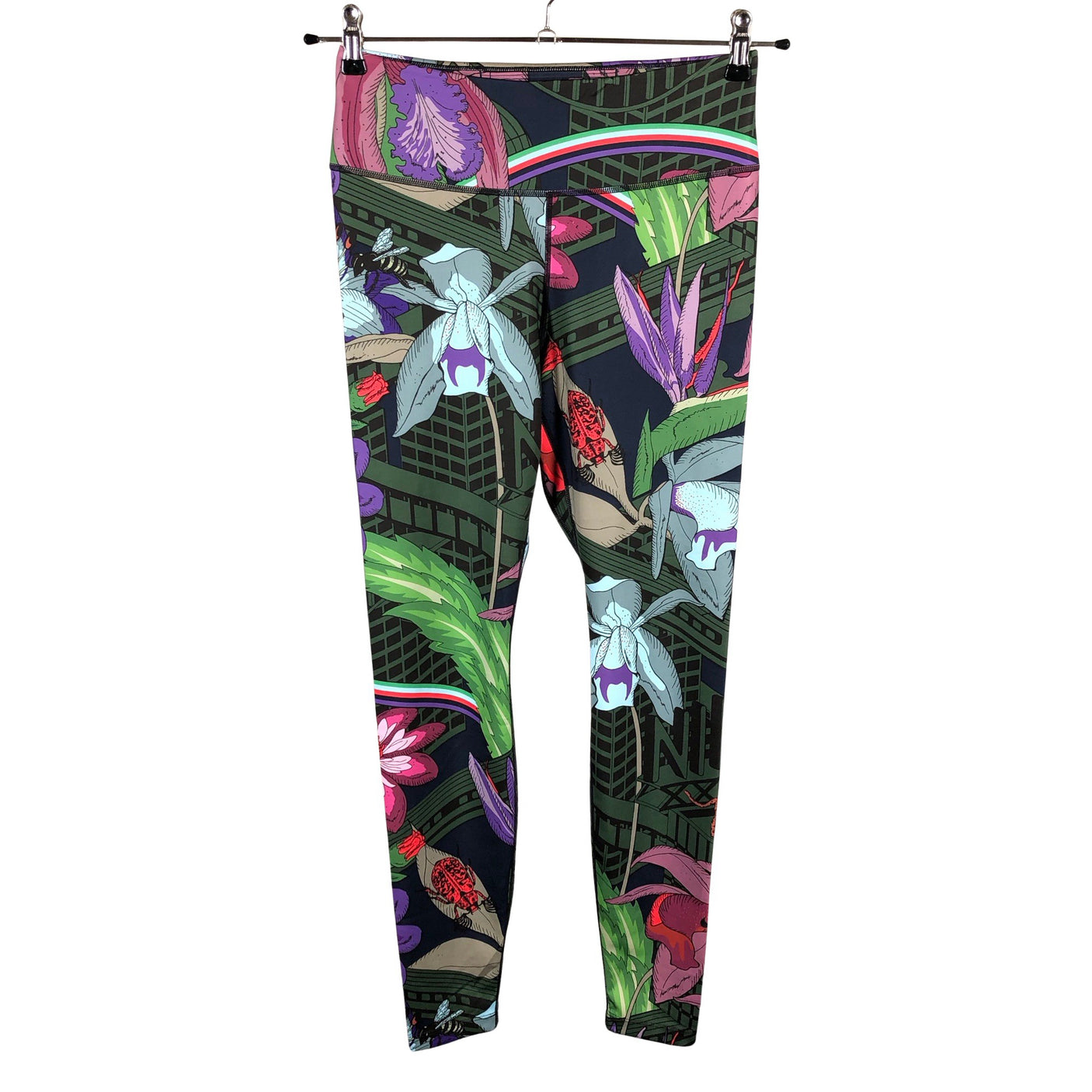 Unisex Nike - Sports tights, size 38 - Green (1)