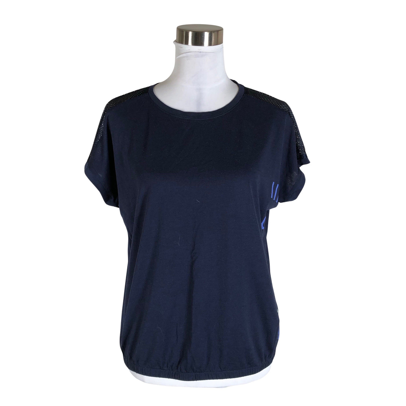 Unisex Esprit - Sports shirt, short sleeve, size 38 - Blue (1)