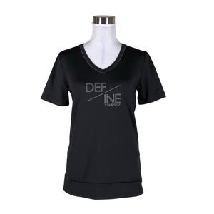Unisex Energetics - Sports shirt, short sleeve, size 40 - Black (1)