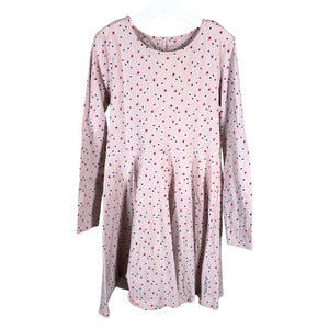 Unisex Polarn O. Pyret - Tricot dress, size 146 - 152 - Light pink (1)