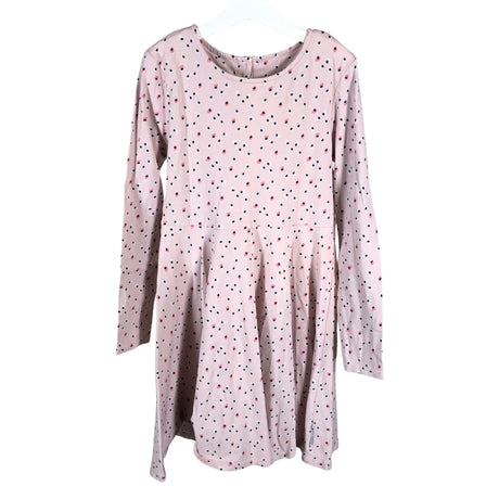 Unisex Polarn O. Pyret - Tricot dress, size 146 - 152 - Light pink ()