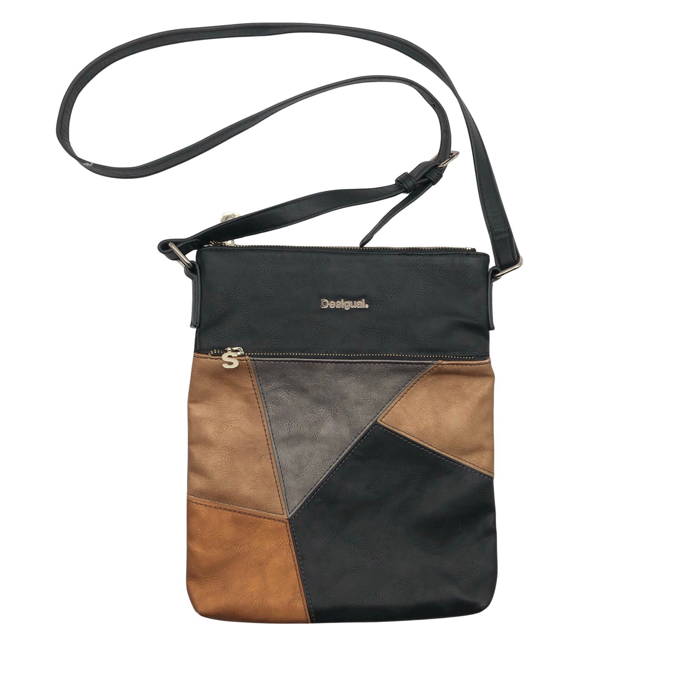 Unisex Desigual - Shoulder bag, size Midi - Black (1)