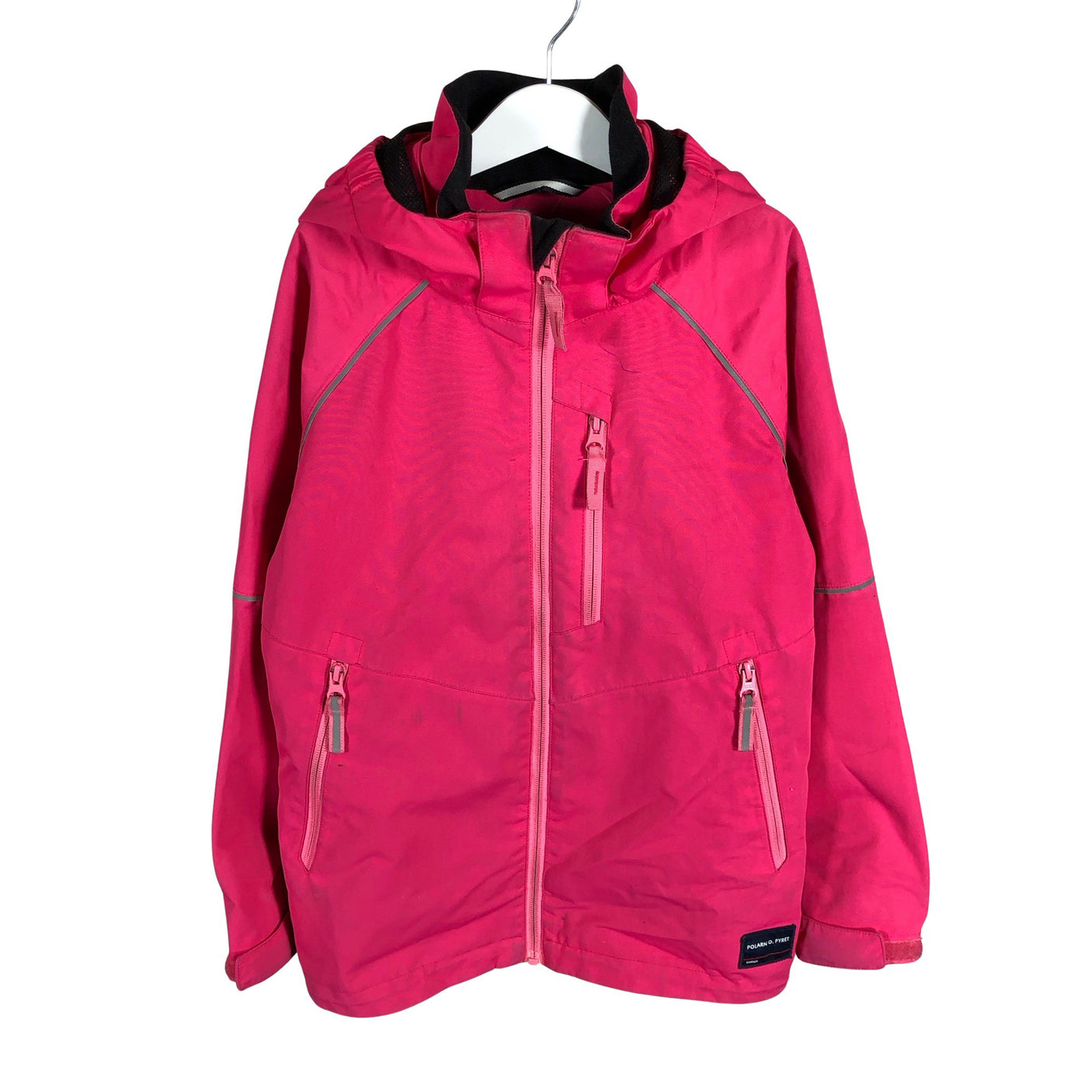 Unisex Polarn O. Pyret - Spring/Fall jacket, size 134 - 140 - Pink (1)