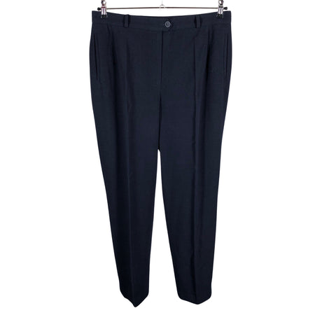 Unisex Gerry Weber - Straight leg trousers, size 44 - Blue ()