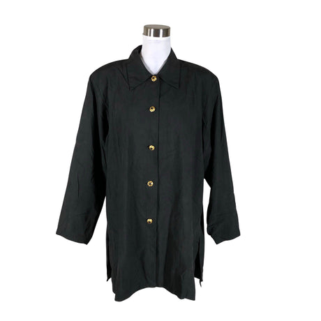 Unisex Stockmann Silk - Blouse, size 40 - Black ()