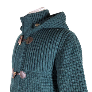 Unisex Bark - Wool coat, size L - Green (3)