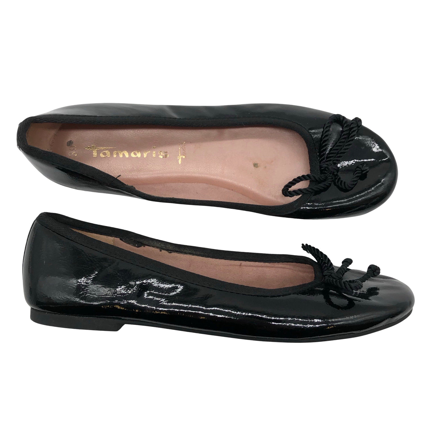 Unisex Tamaris - Ballerinas, size 39 - Black (1)