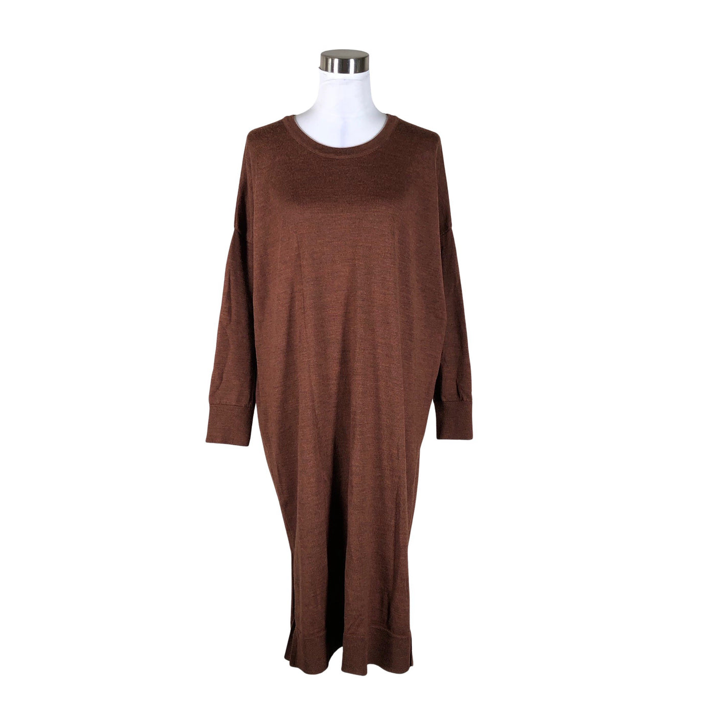 Unisex Puuvillatehdas - Knit dress, size 36 - Brown (1)